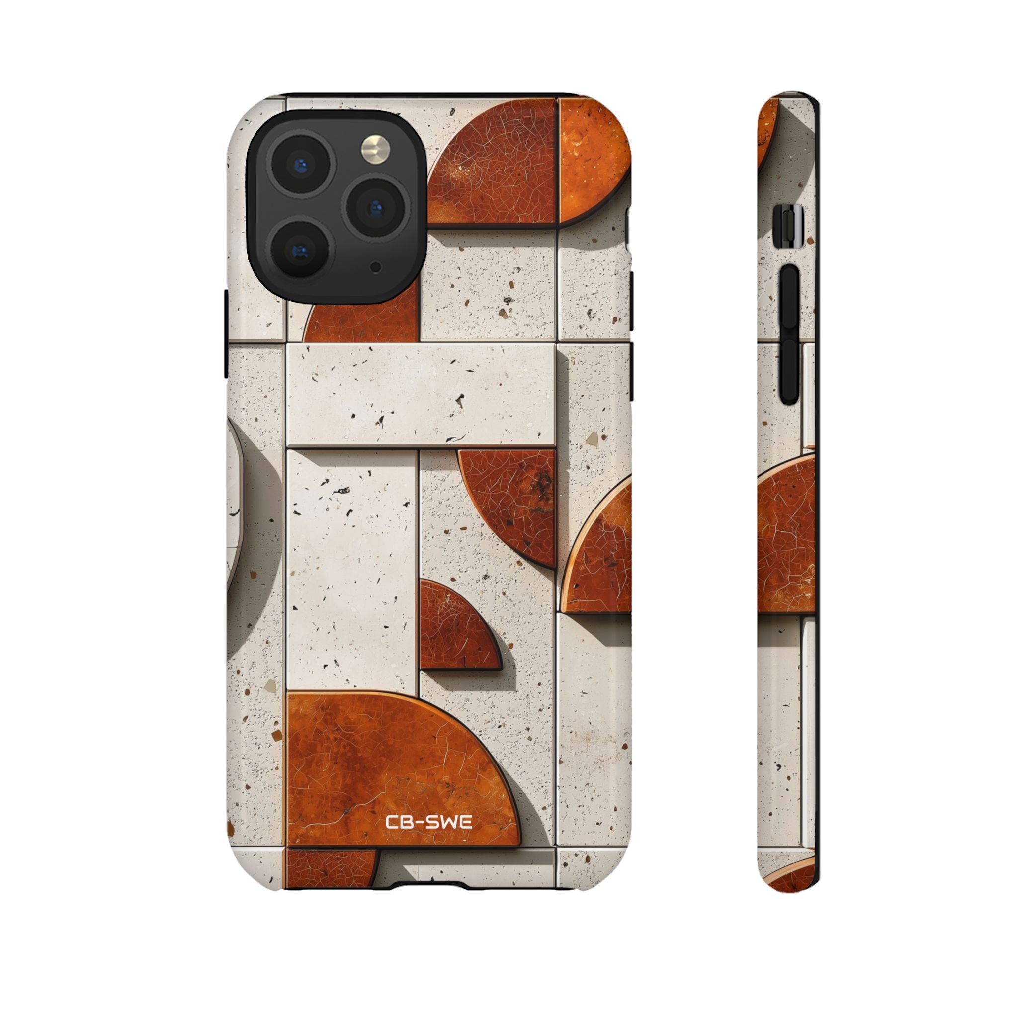 Textured Curves Emerge - iPhone Case