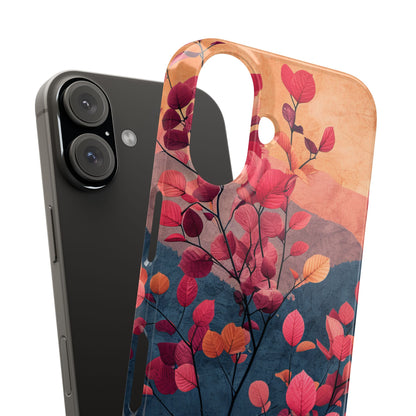 Autumn Tree Harmony - Slim iPhone 16 Phone Case