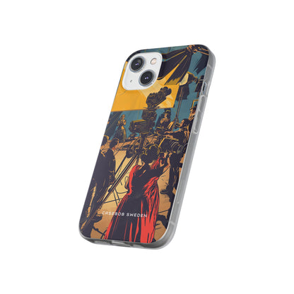 Golden Era Cinematic Spotlight iPhone 14 - Flexi Phone Case