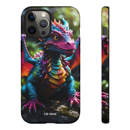 Friendly Dragon Smiles - iPhone Case
