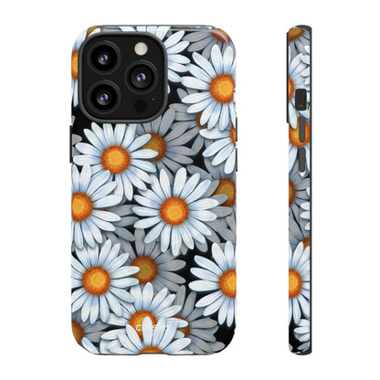 Daisies In Contrast - iPhone Case