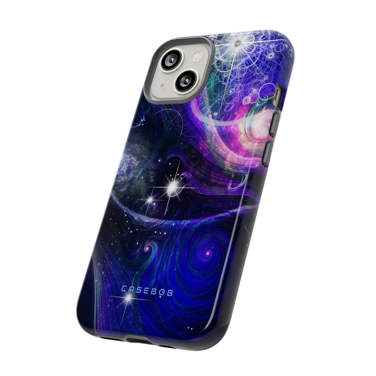 Space Background iPhone case (Protective) - Protective Phone Case