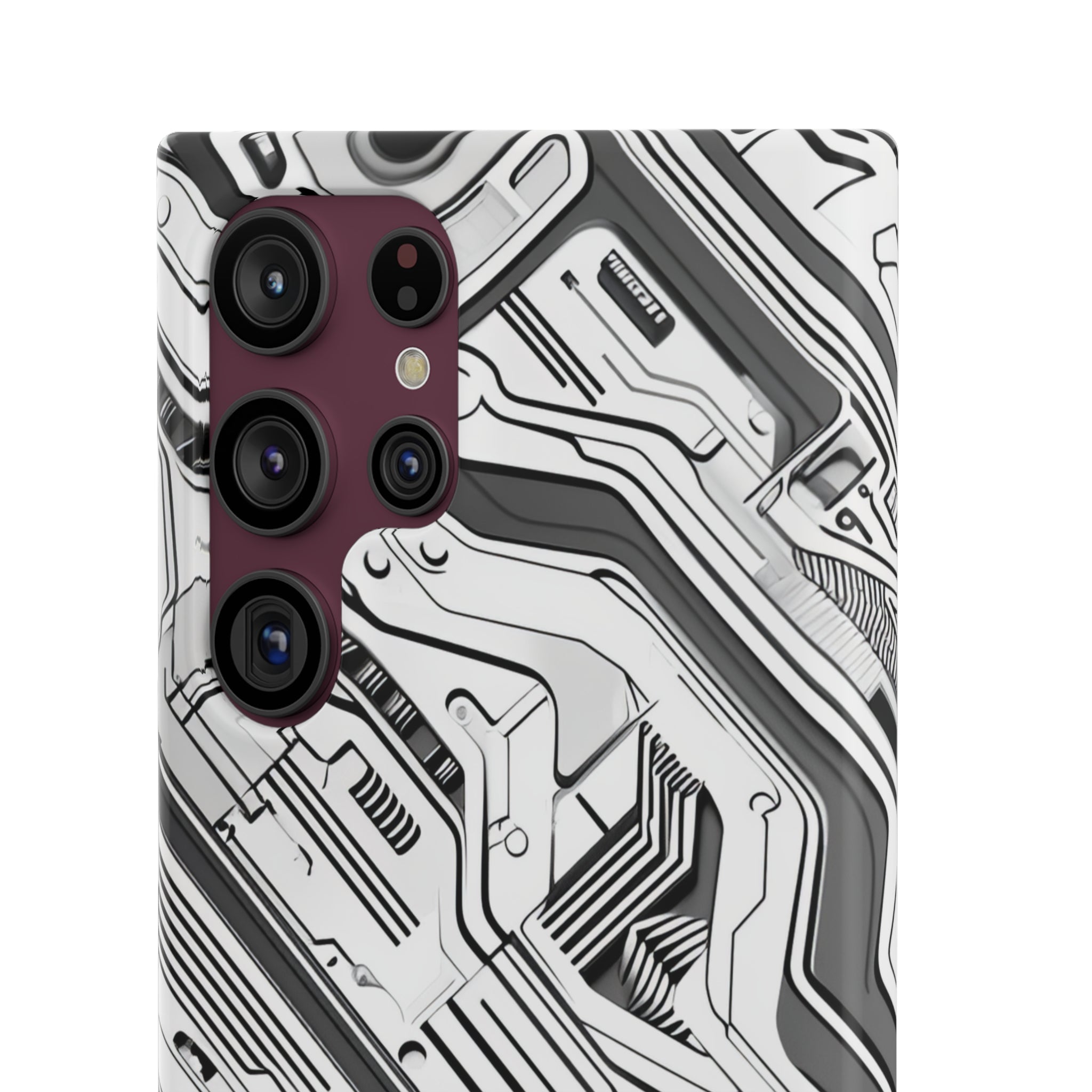 Techno Circuitry | Slim Phone Case for Samsung