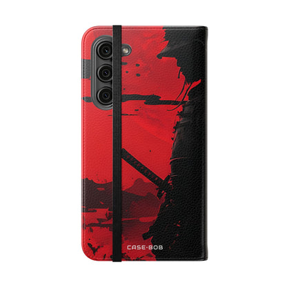 Samurai Moon - Samsung S23+ Case - Wallet