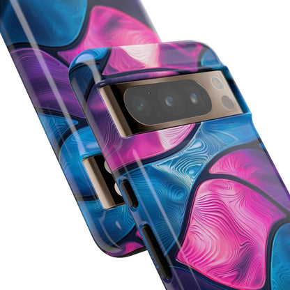 Shimmering Waves Flow - Google Pixel Case