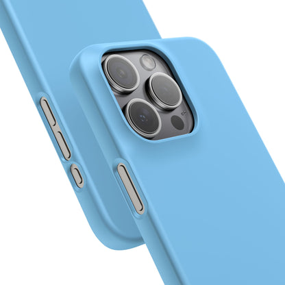 Light Sky Blue iPhone 15 - Slim Phone Case