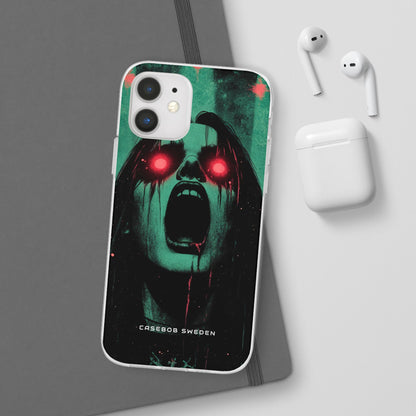 Haunting Glow of Gothic Eyes iPhone 12 - Flexi Phone Case