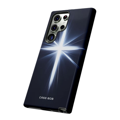 Glowing Crossburst Samsung S23 Ultra Case - Tough
