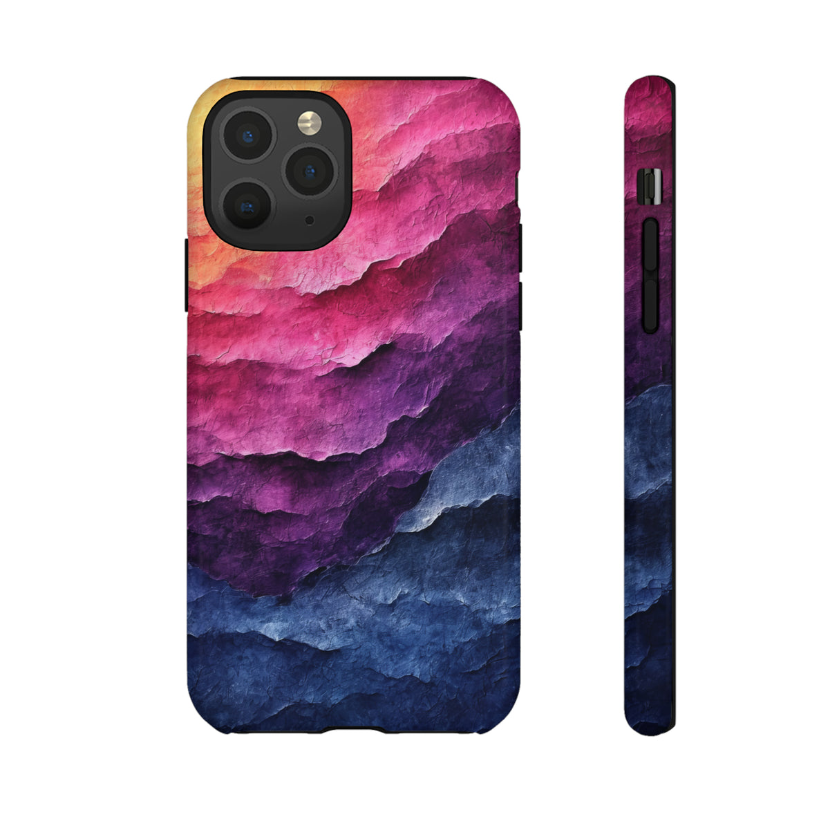 Pastel Wave Symphony - Protective Phone Case