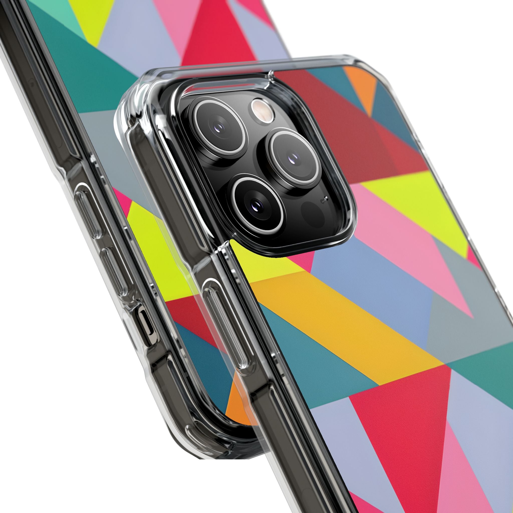 Dynamic Geometric Energy iPhone Case - Impact