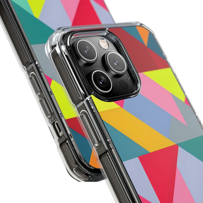 Dynamic Geometric Energy iPhone Case - Impact