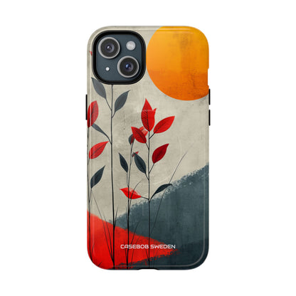 Gray Sunscape - Tough + MagSafe® iPhone 15 Phone Case