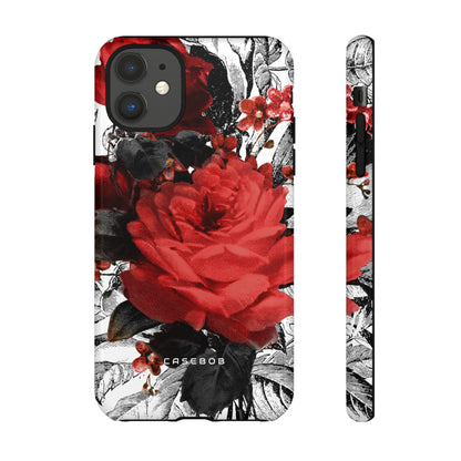 Cheruse Gothic Flower - Protective Phone Case