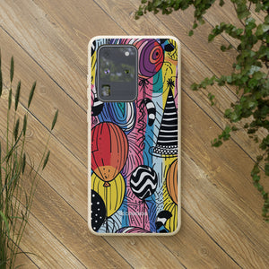 Vibrant Party Whimsy | Biodegradable Phone Case