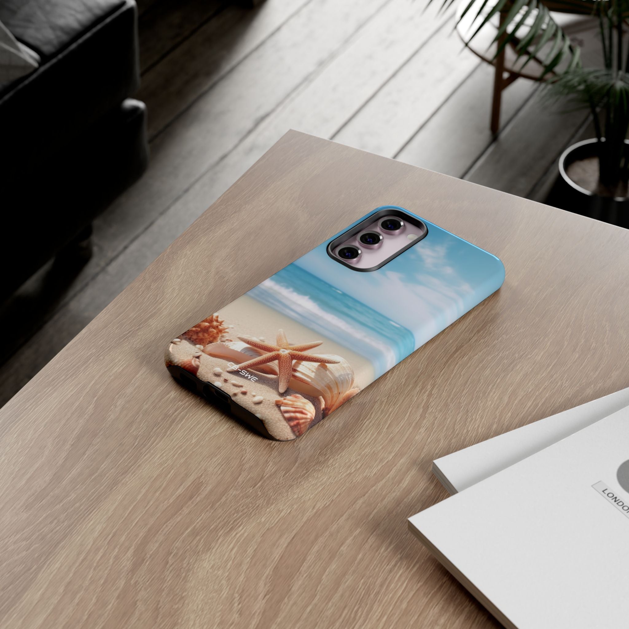 Shells Rest Beneath Waves - Samsung Case