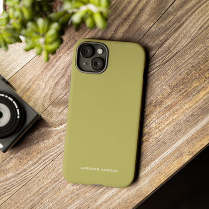 Dark Khaki iPhone 15 - Tough Phone Case