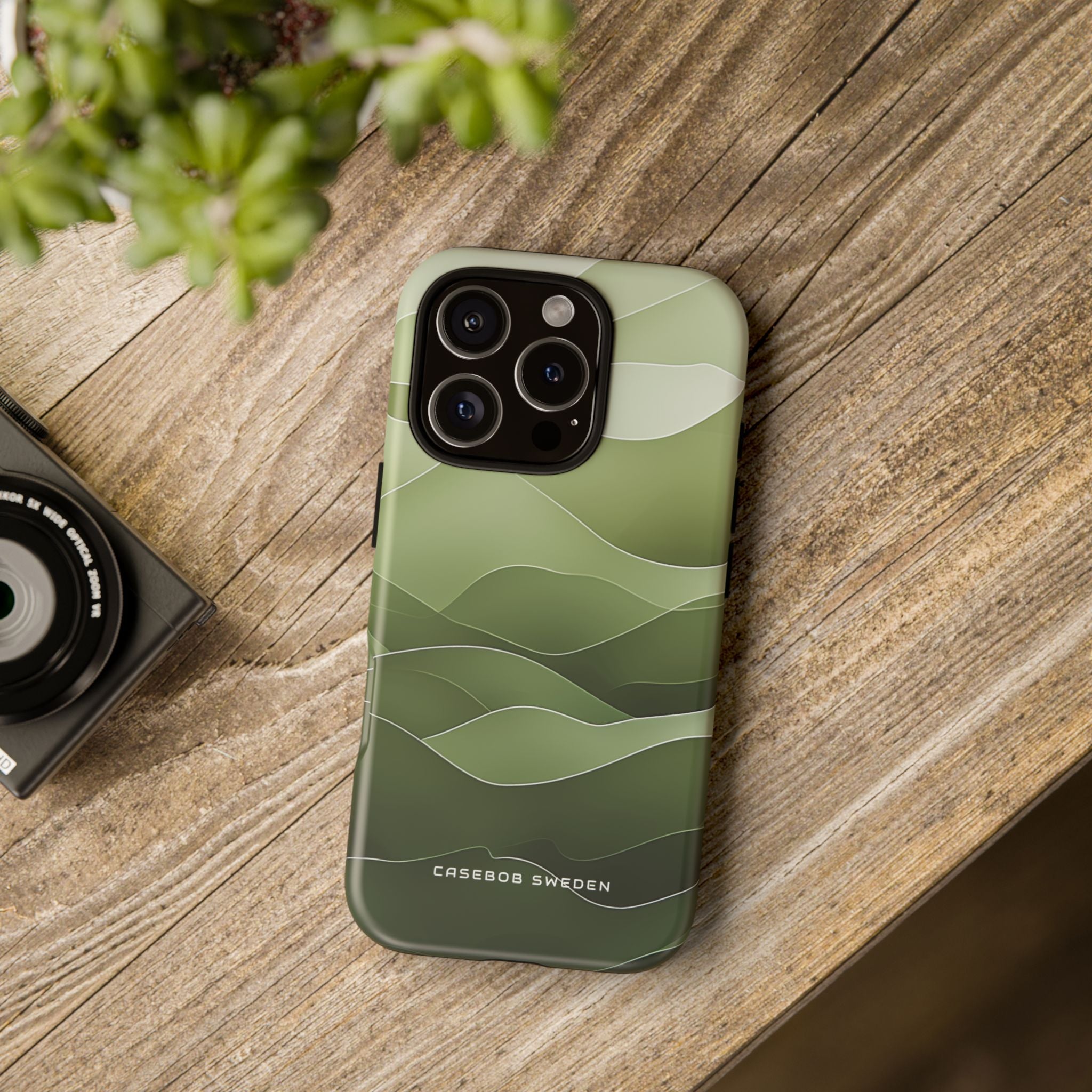 Gradient Emerald Drift iPhone 16 - Tough Phone Case