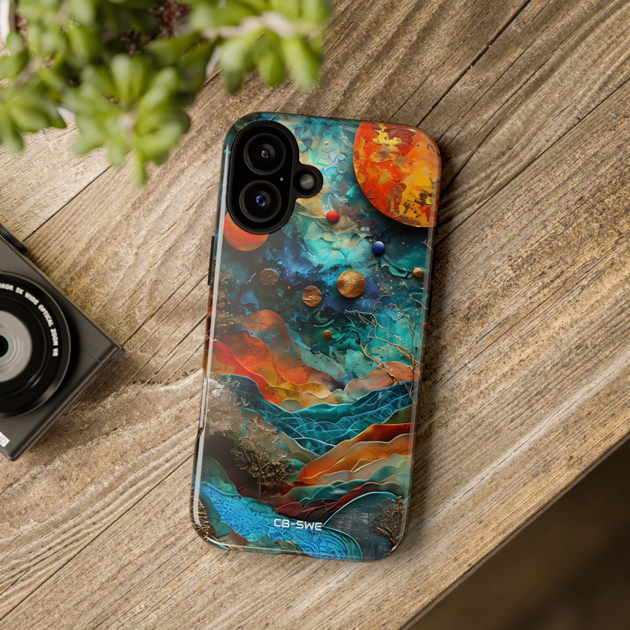 Celestial Wonders Unfold - iPhone Case