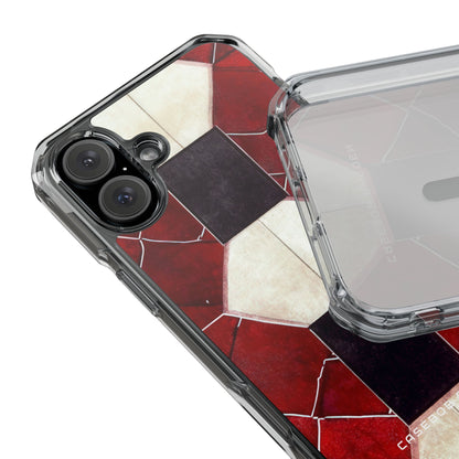 Gothic Hexagon Symmetry iPhone 16 - Clear Impact Phone Case