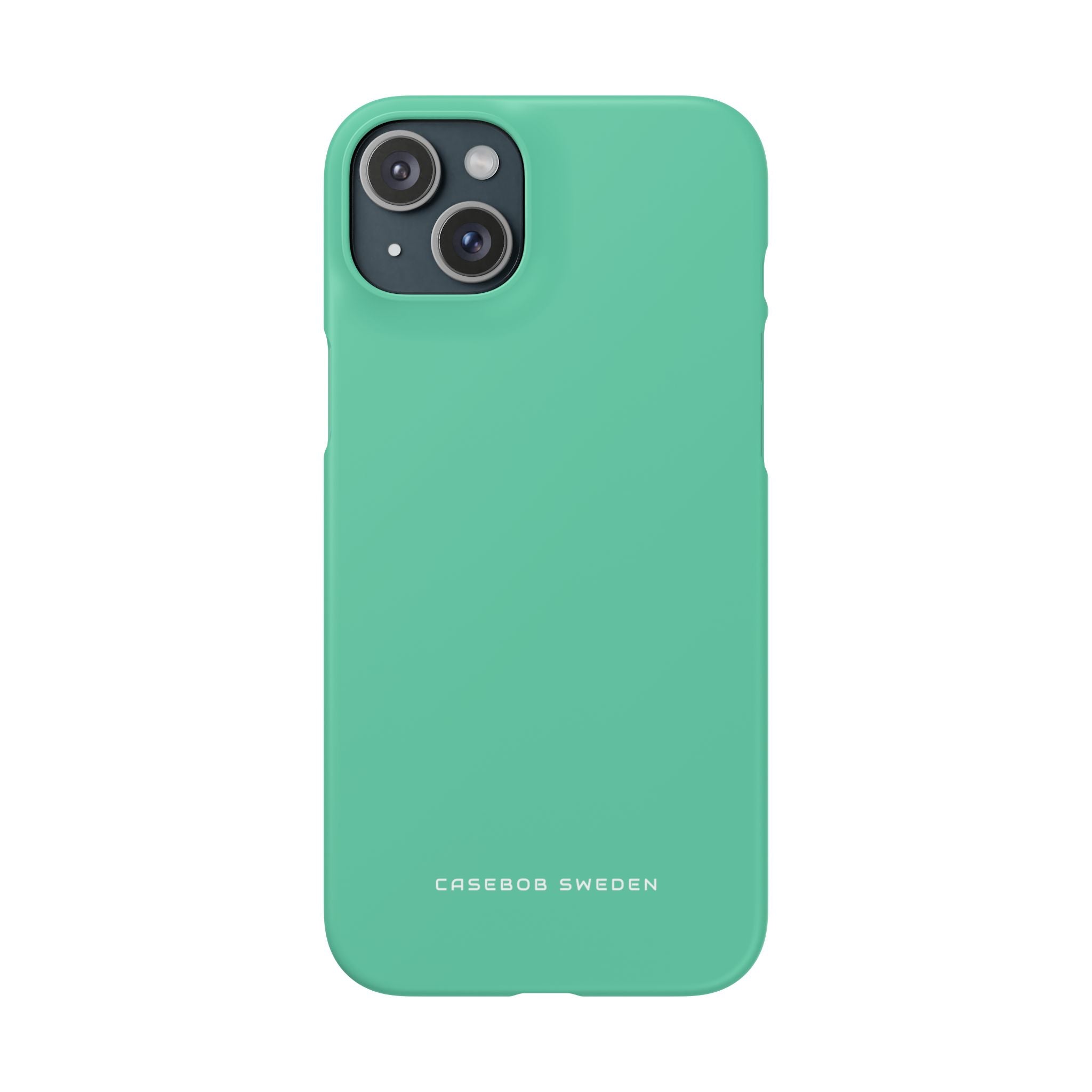 Medium Aquamarine iPhone 15 - Slim Phone Case