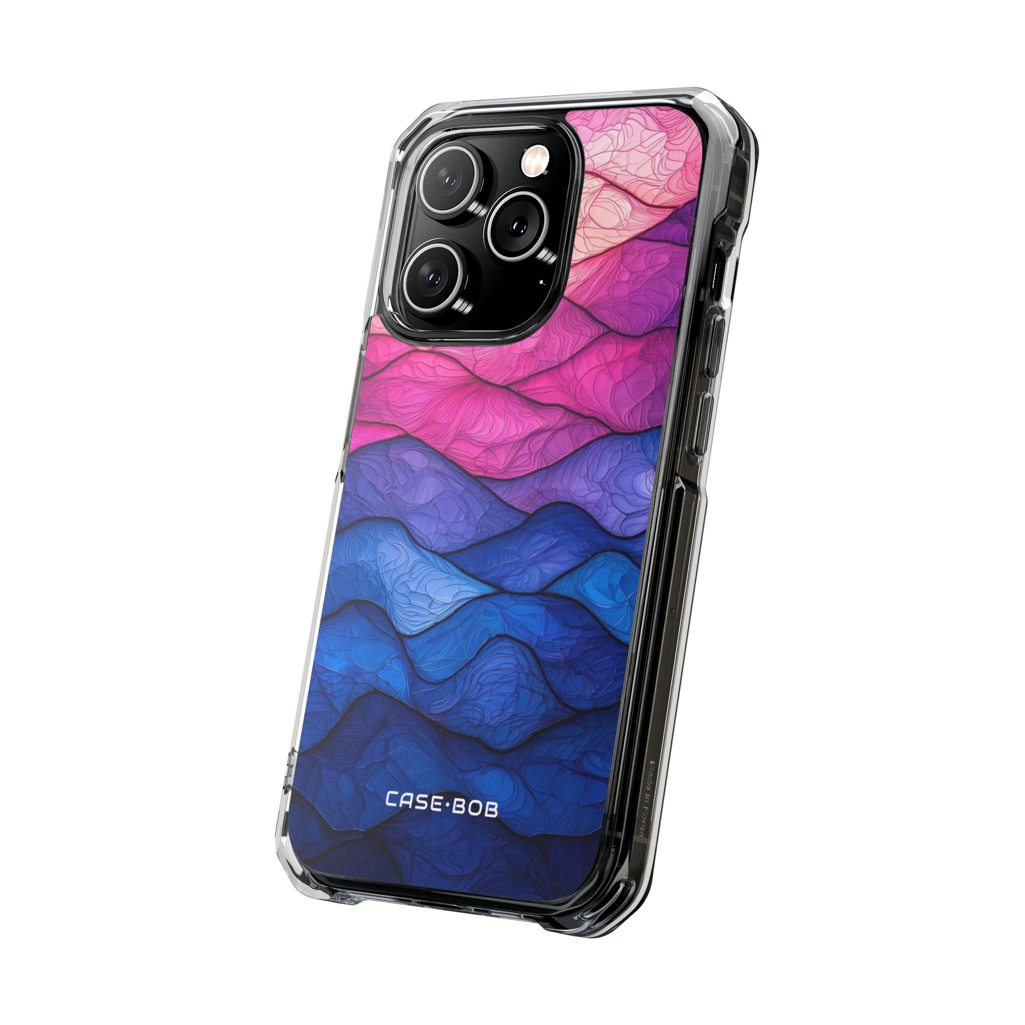 Wavy Vein Gradient iPhone 14 Pro Case - Impact