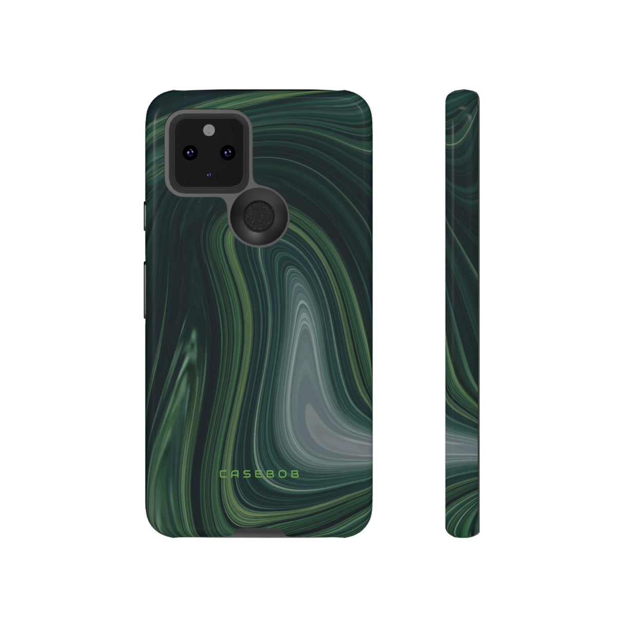 Green Marble - Protective Phone Case