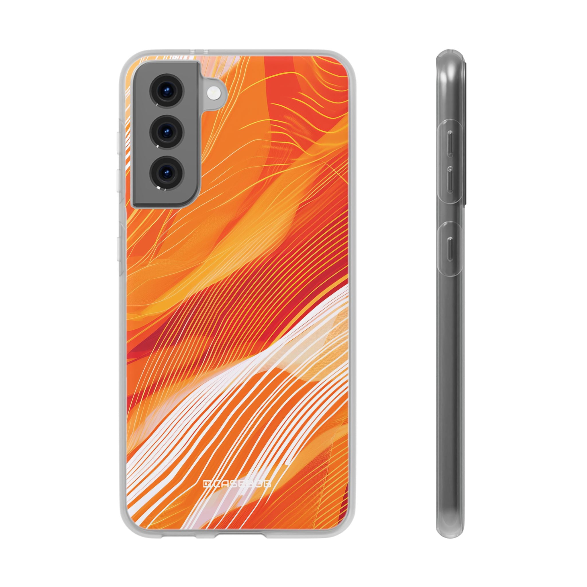 Pantone Tangelo  | Phone Case for Samsung (Flexible Case)