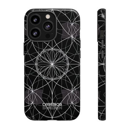 Symmetric Line Bloom iPhone 13 - Tough
