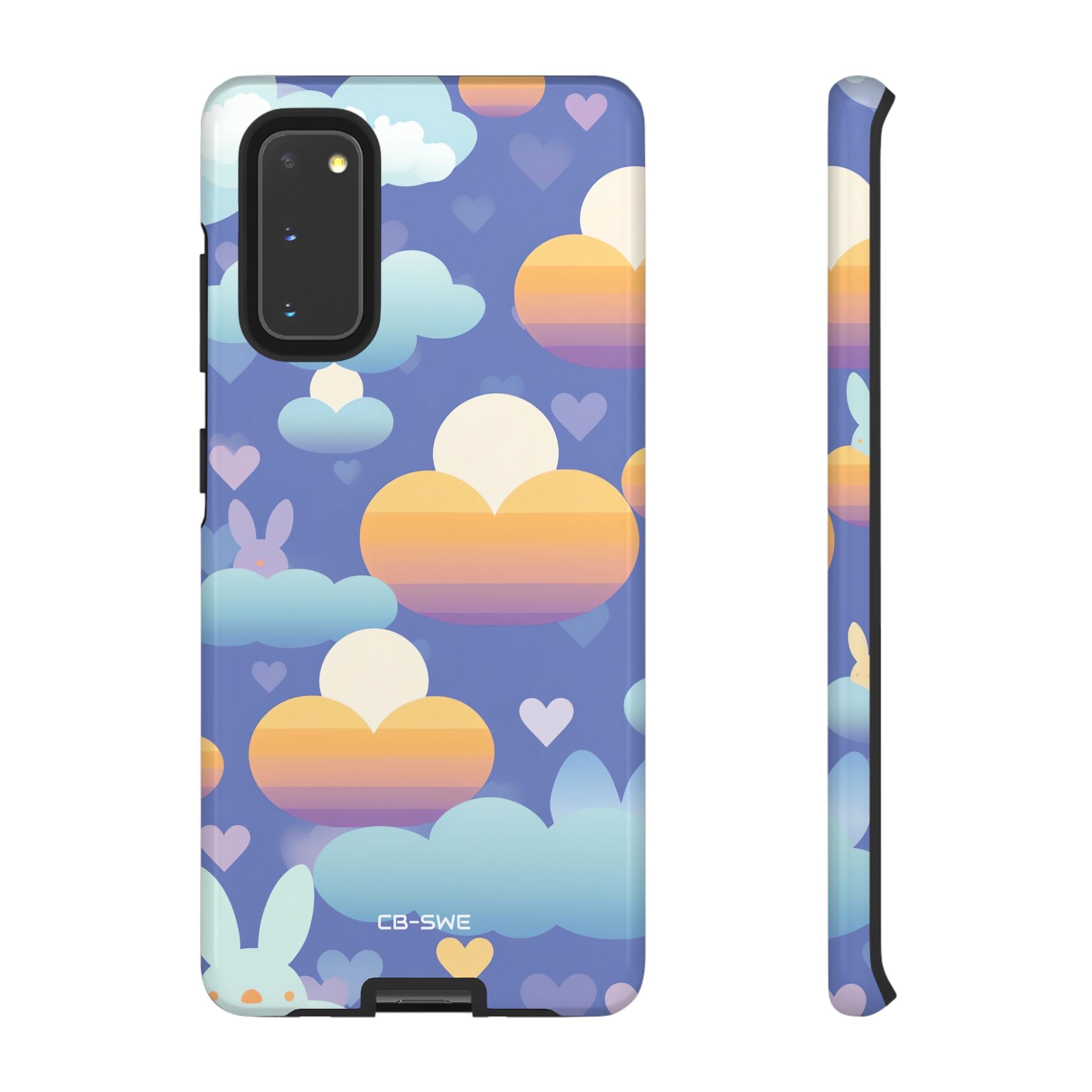 Bunnies Dance Among Clouds - Samsung Case