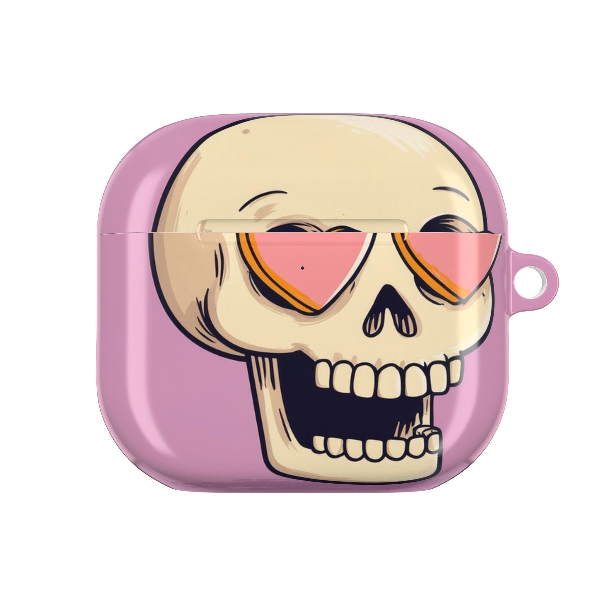 Heart Eyes Skull - AirPods Case