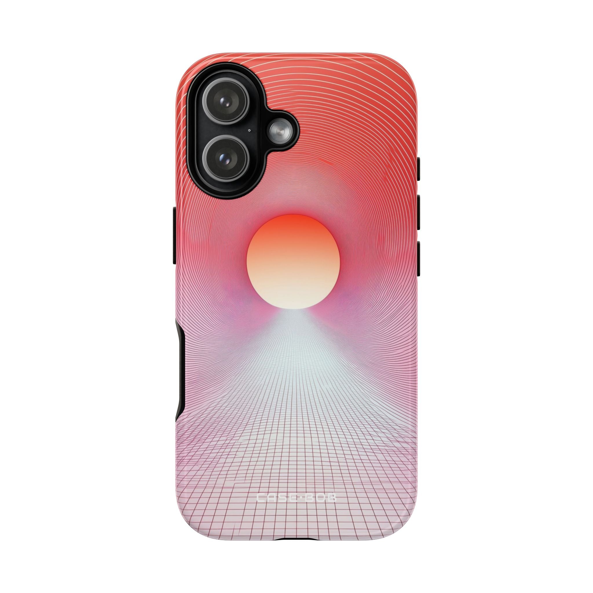 Orange Portal iPhone 17 Case - Tough