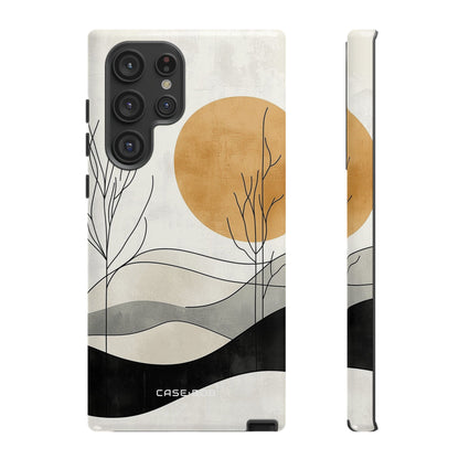 Orange Halo Samsung S22 Ultra Case - Tough