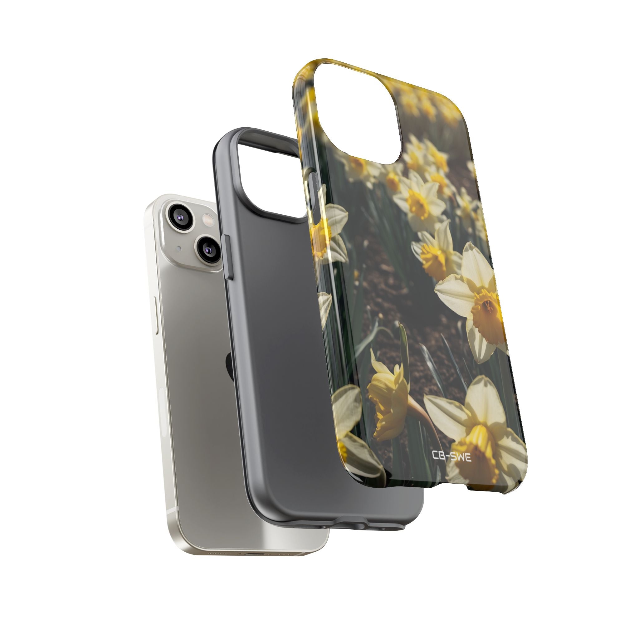 Golden Daffodils Bloom - iPhone Case