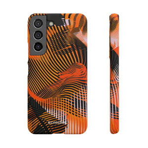 Pantone Tangerine Design | Handyhülle für Samsung (Slim Case)