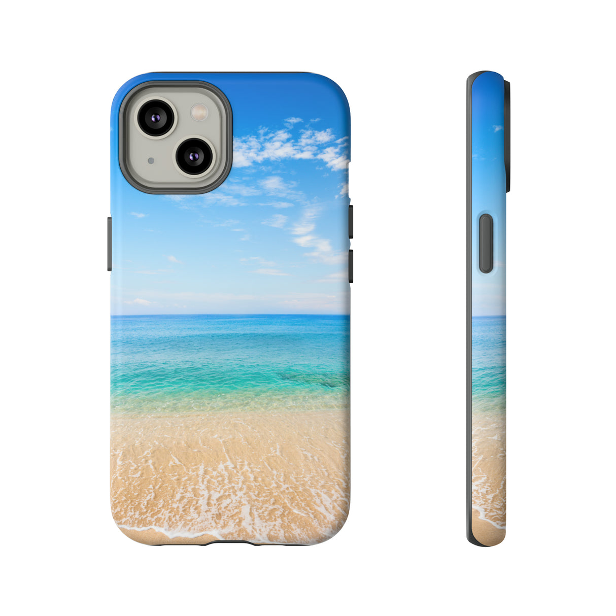 Tropical Beach - Protective Phone Case