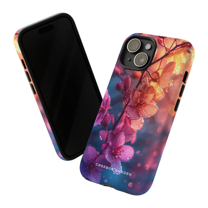 Surreal Flower Harmony iPhone 15 - Tough Phone Case