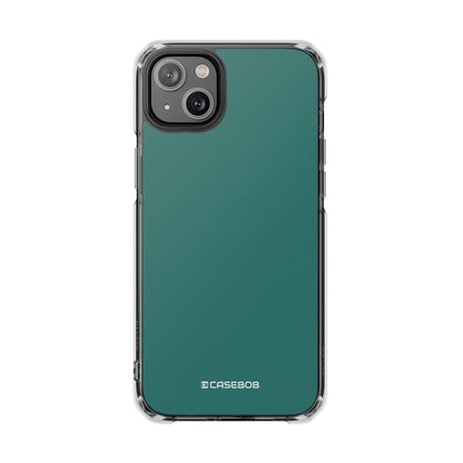 Myrtle Green - Clear Impact Case for iPhone