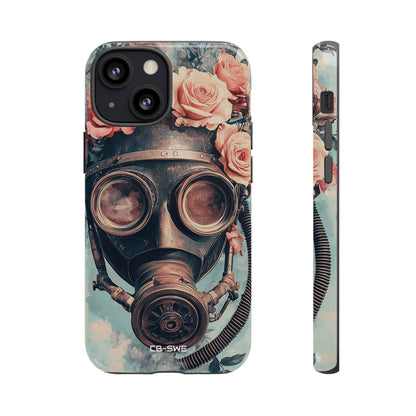 Roses Embrace Mask - iPhone Case