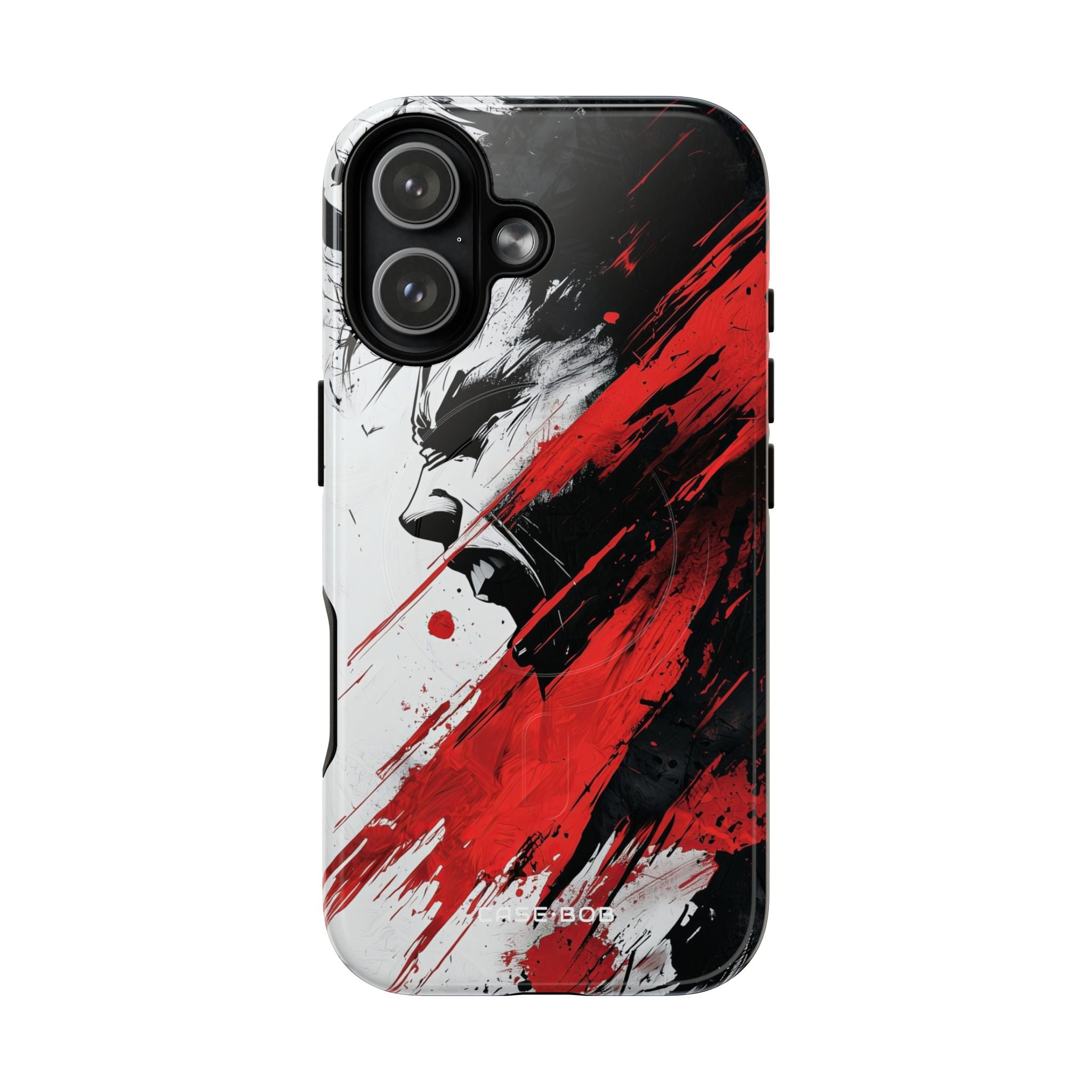 Yelling Profile Burst iPhone 17 Case - Tough+