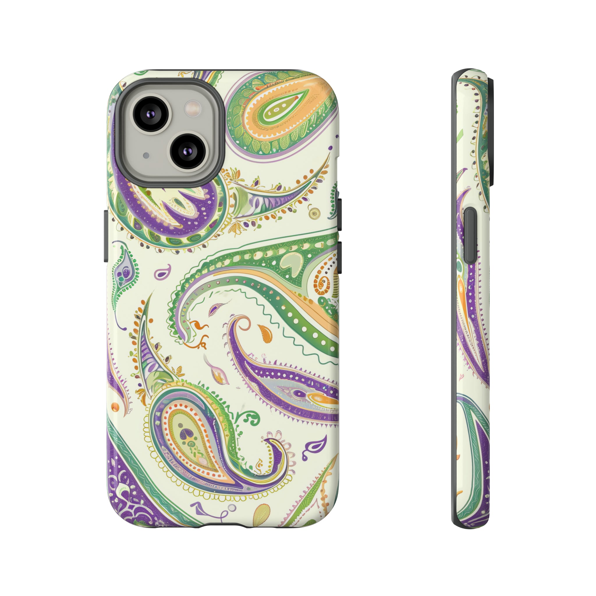 Paisley Pastel Elegance - Protective Phone Case