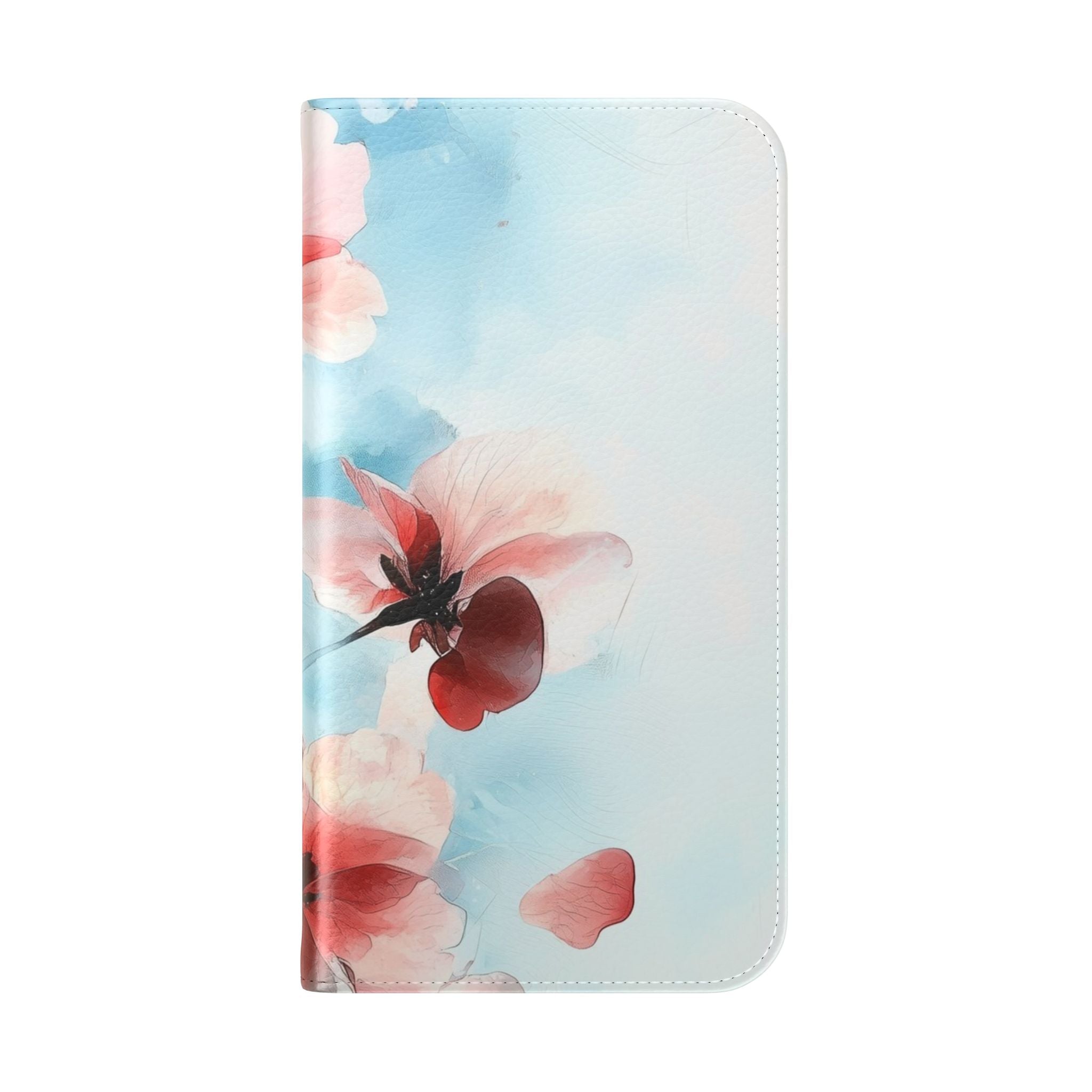 Pink Bloom Drift - iPhone 15 Pro Case - Wallet