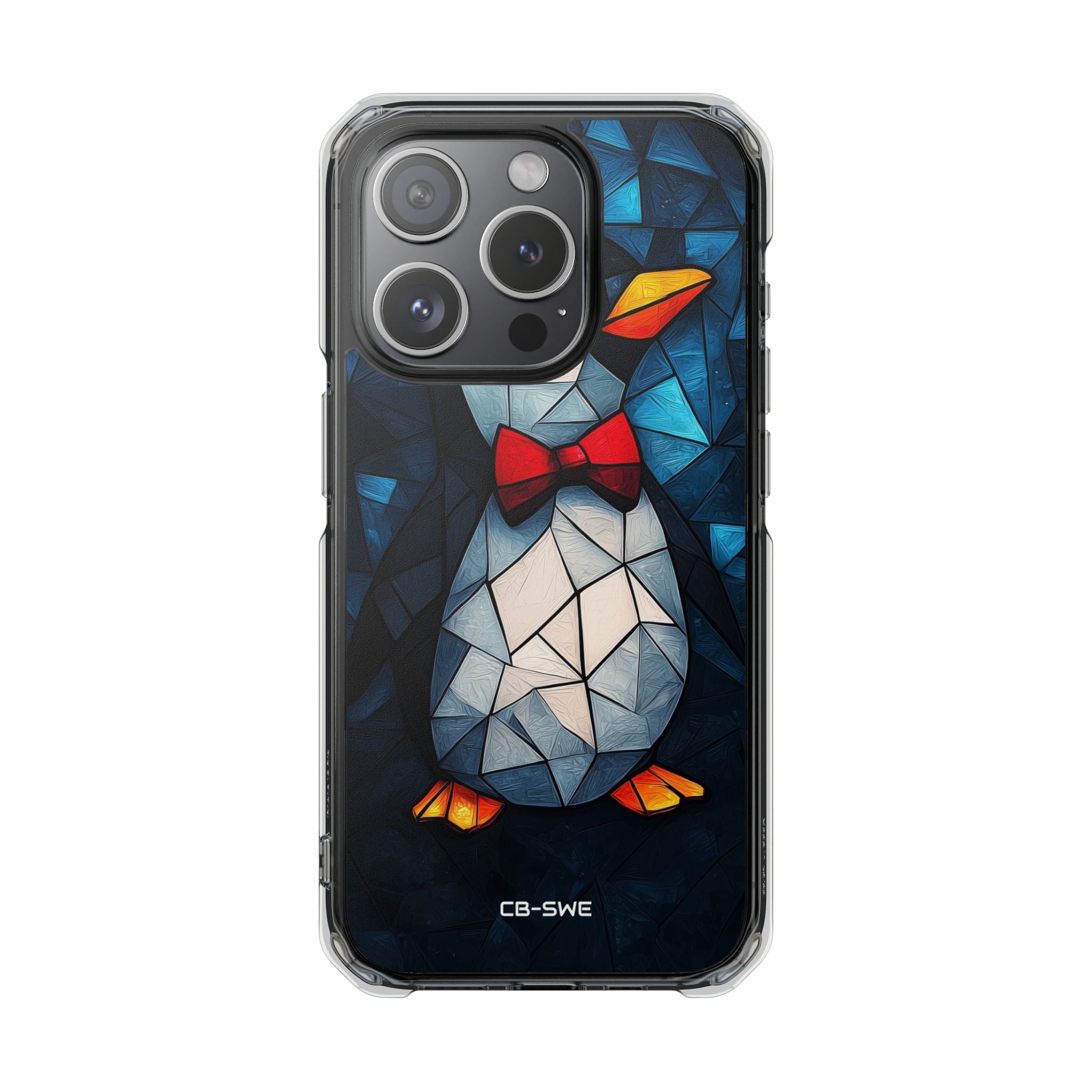 Penguin Wears Bow Tie iPhone Case - Impact