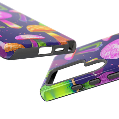 Neon Mushroom Dreams - Samsung Case