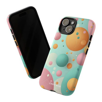 Pastel Circles iPhone 15 Case - Tough