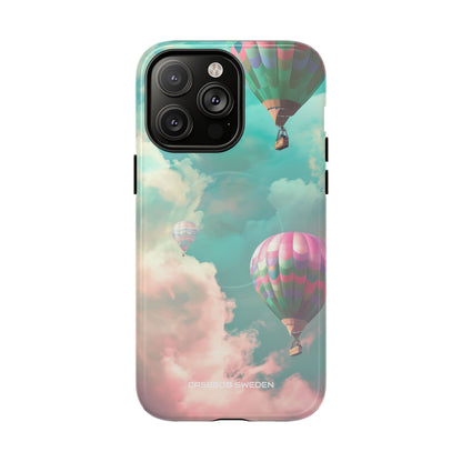 Pastel Balloon Adventure - Tough + MagSafe® iPhone 14 Phone Case