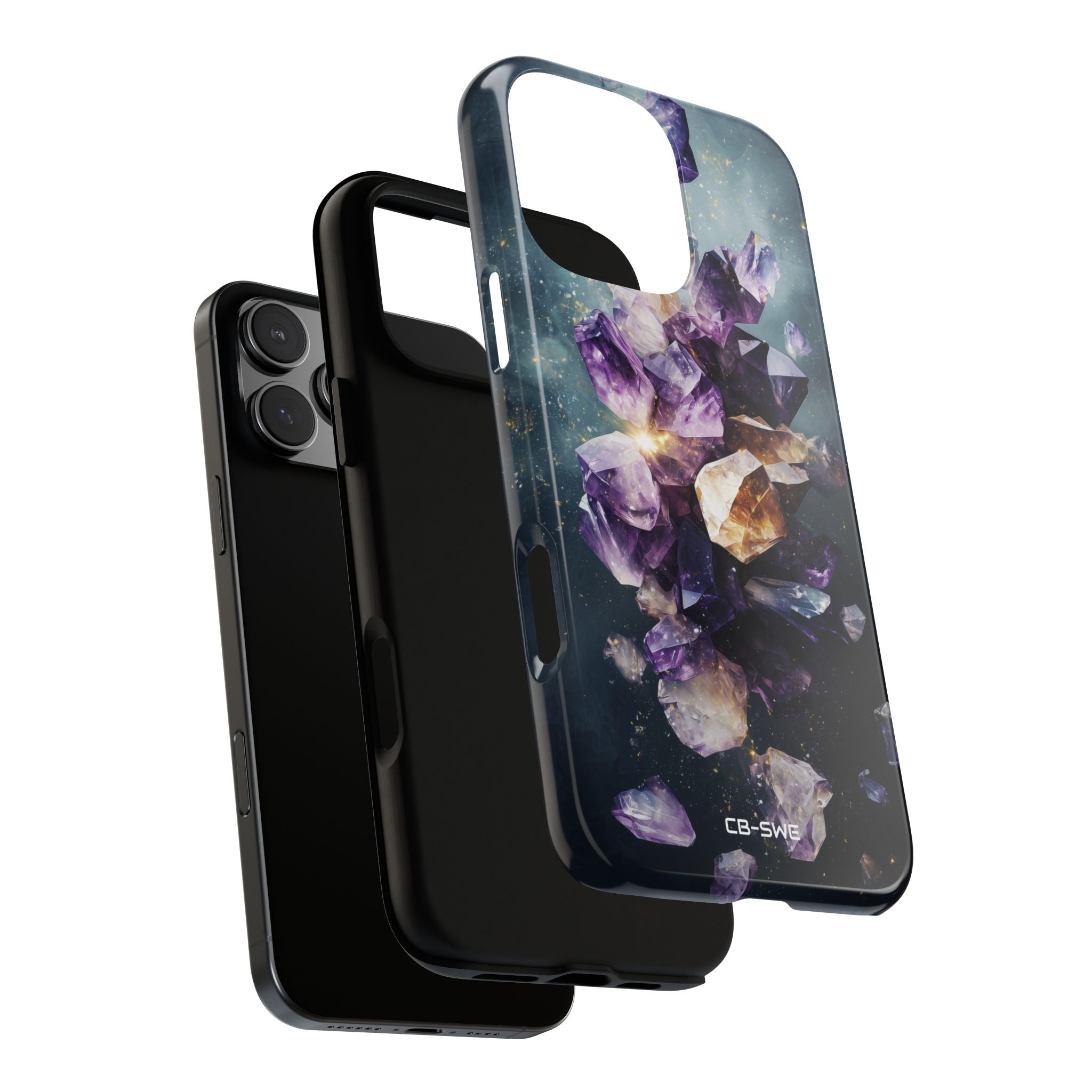 Crystal Forms Emerge - iPhone Case