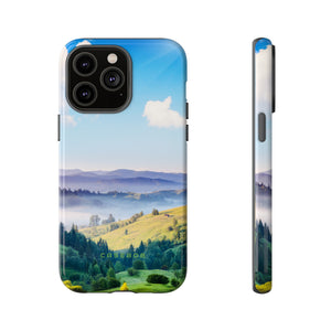 Mountain Sunny Day - Protective Phone Case