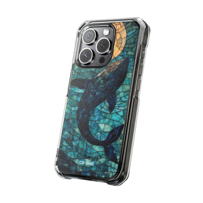 Whale Dives Upward iPhone Case - Impact