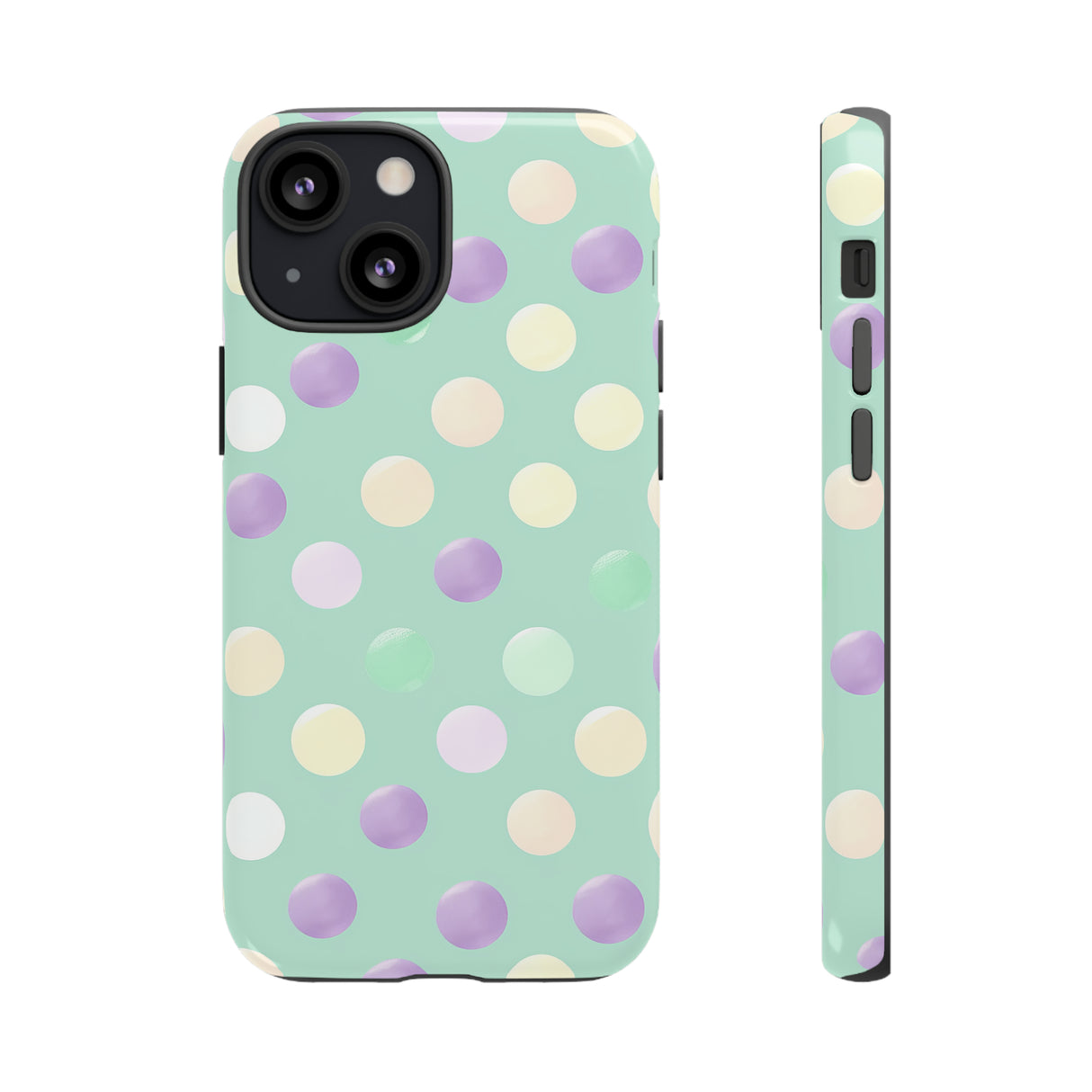 Pastel Dot Delight - Protective Phone Case