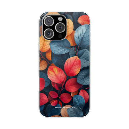 Vibrant Nature Leaves - Flexi iPhone 16 Phone Case